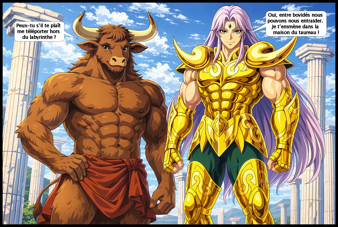 Theme: Minotaur – Part 4 – Saint Seiya – Artist: Nikocreations –  – page 11 full