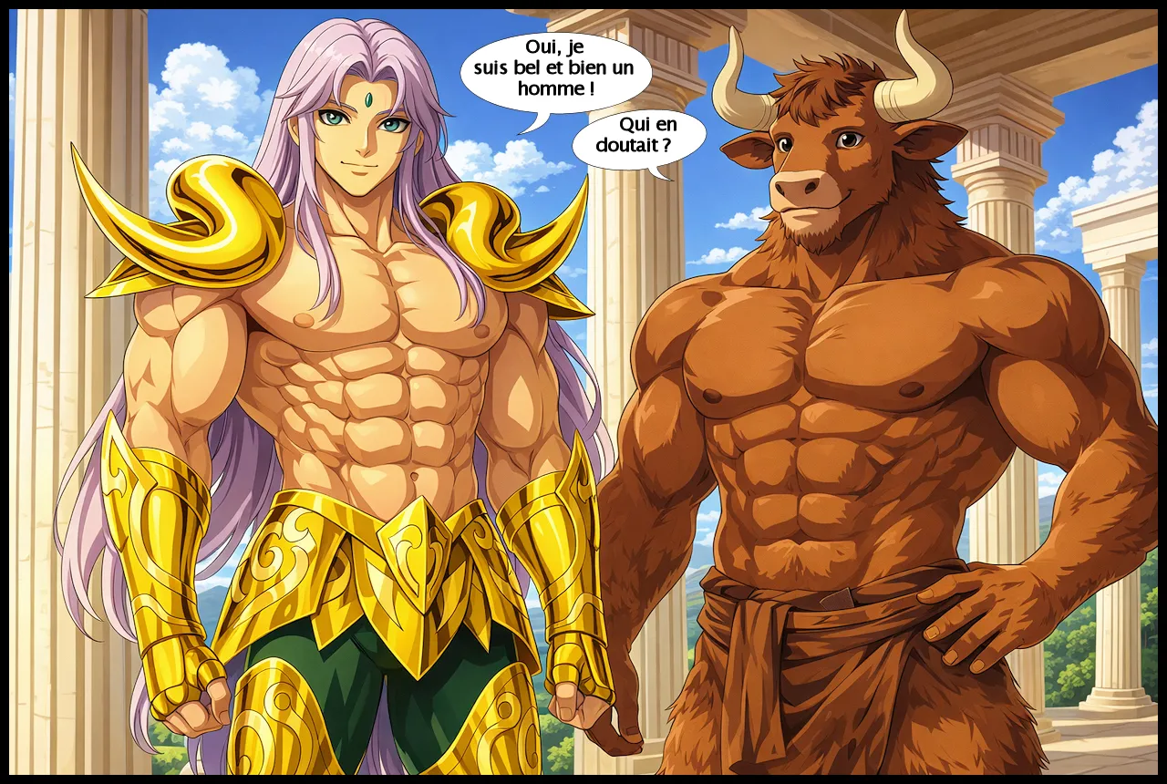 Theme: Minotaur – Part 4 – Saint Seiya – Artist: Nikocreations –  – page 12 full