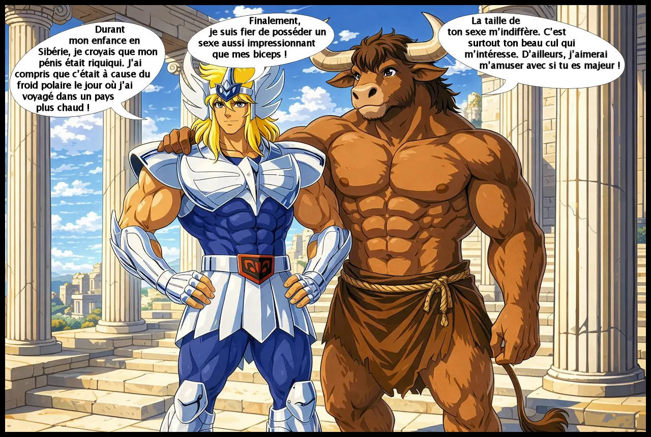Theme: Minotaur – Part 4 – Saint Seiya – Artist: Nikocreations –  – page 2 full