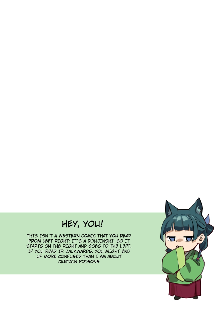 Maomao Doujinshi - "The Queen of the Verdigris House" page 3 full
