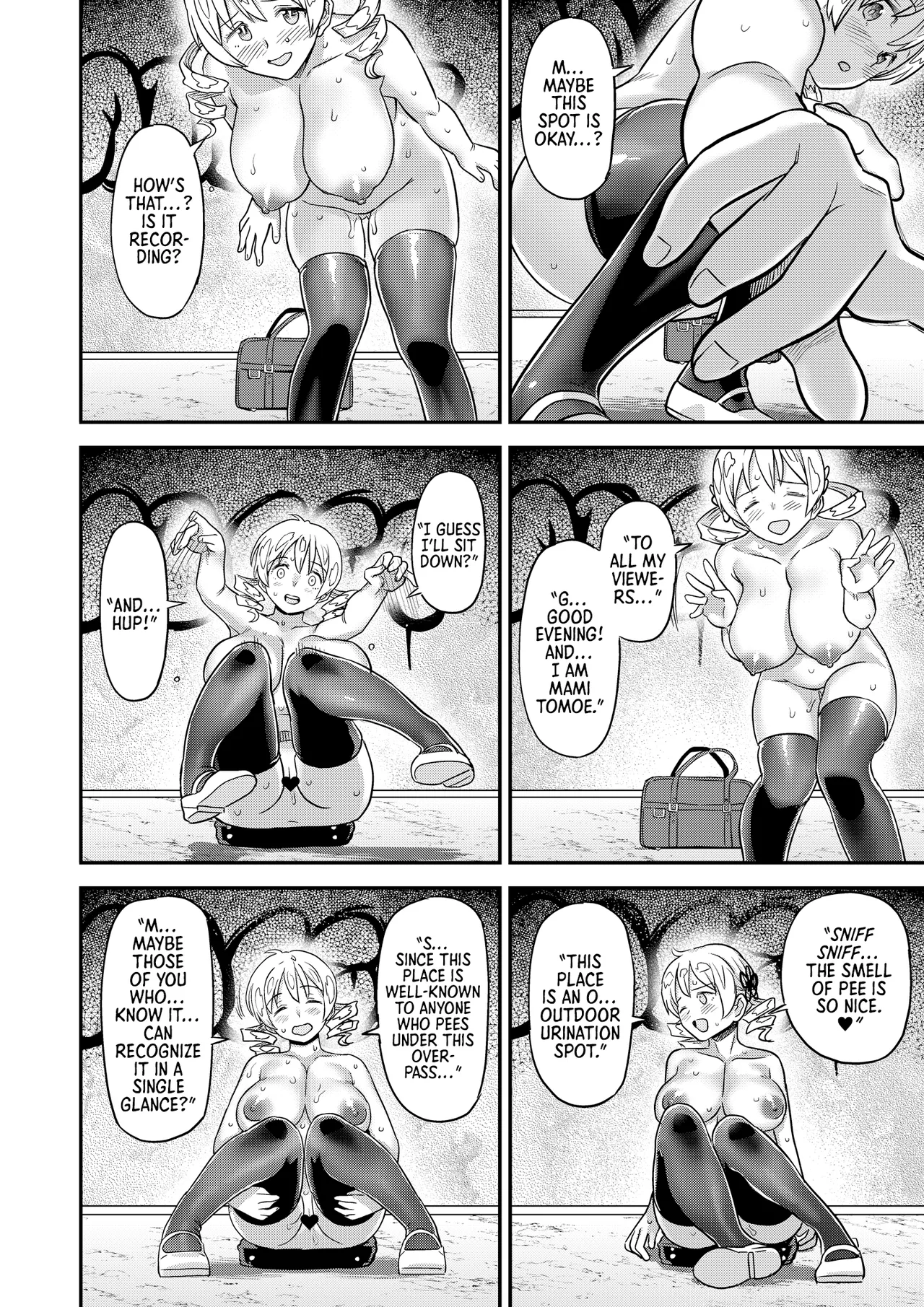 Roshutsu Chikan Masukaki Benjo | Perverted Exhibitionist Male Masturbator Toilet Girl page 10 full
