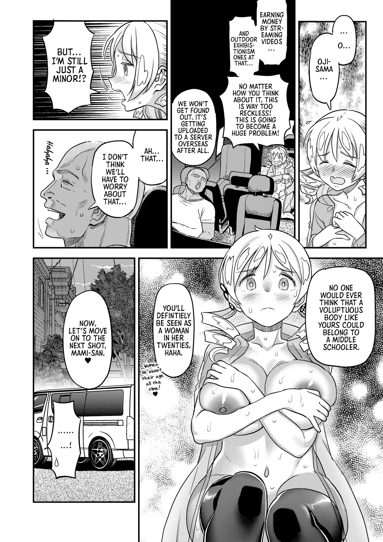 Roshutsu Chikan Masukaki Benjo | Perverted Exhibitionist Male Masturbator Toilet Girl page 8 full