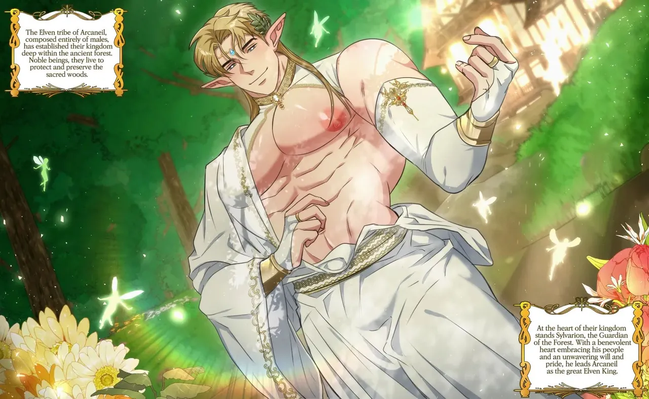 DDugyu– Hot Guy of the Month Elf King Mind page 3 full