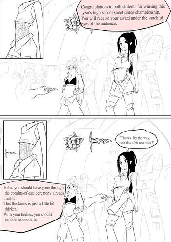 (R-18G)[ーYuna かみしろ(Pixiv)] High School Dance Competition Winners (English) cover