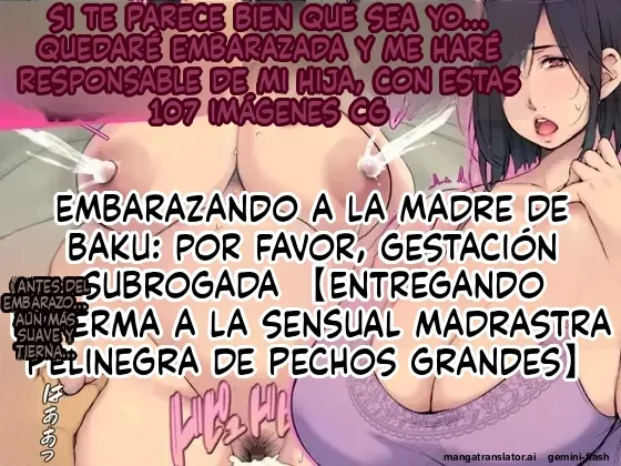 Yome no Haha Haramase Onegai Dairi Shussan Iroppoi Kurokami Kyonyuu Gibo e Seishi Todoke  MTL page 1 full