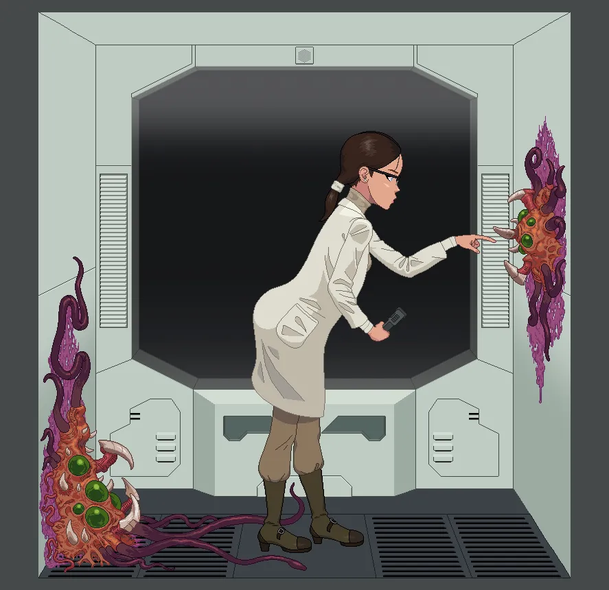 Ariel Hanson and Zerg Infestor page 1 full