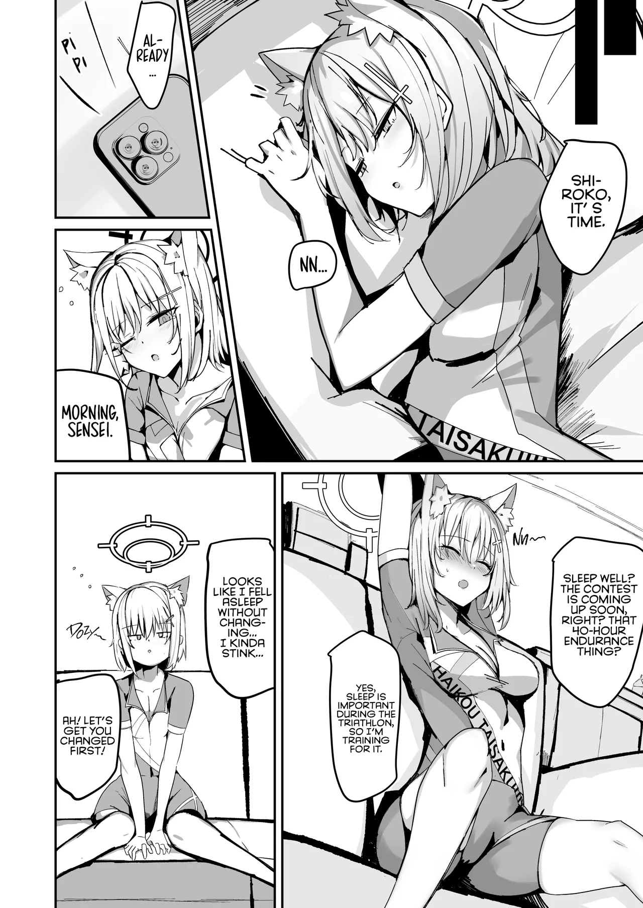 Shiroko to Ecchi Shichau Hon. | A Book Where I End Up Fucking Shiroko page 8 full