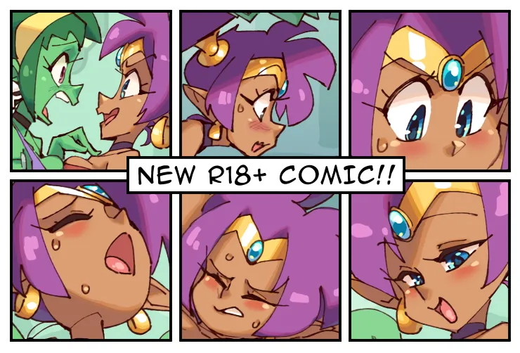 Shantae's Zombie Crisis! page 1 full