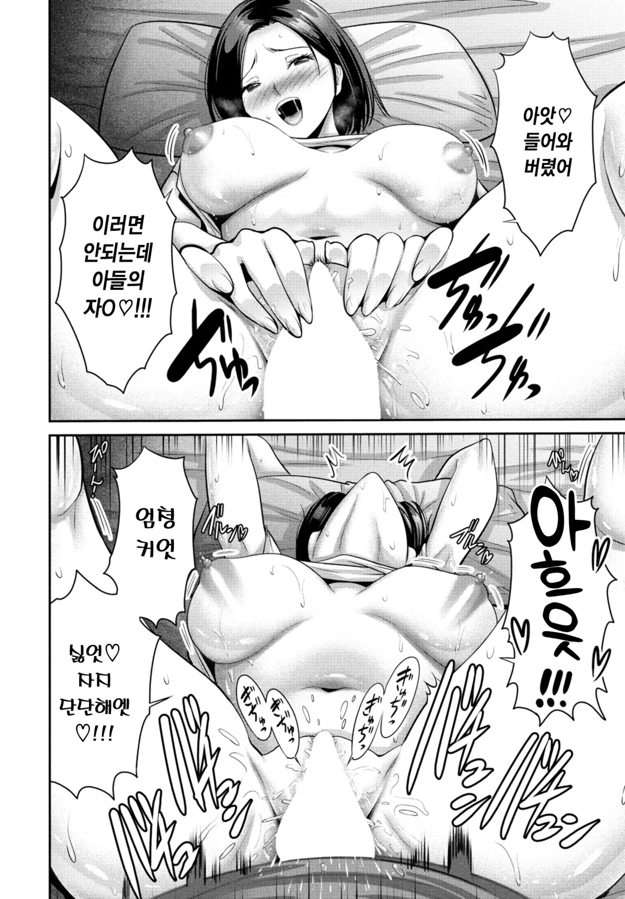 Haha no Miru Midarana Yume | 엄마가 꾸는 음란한 꿈 page 10 full
