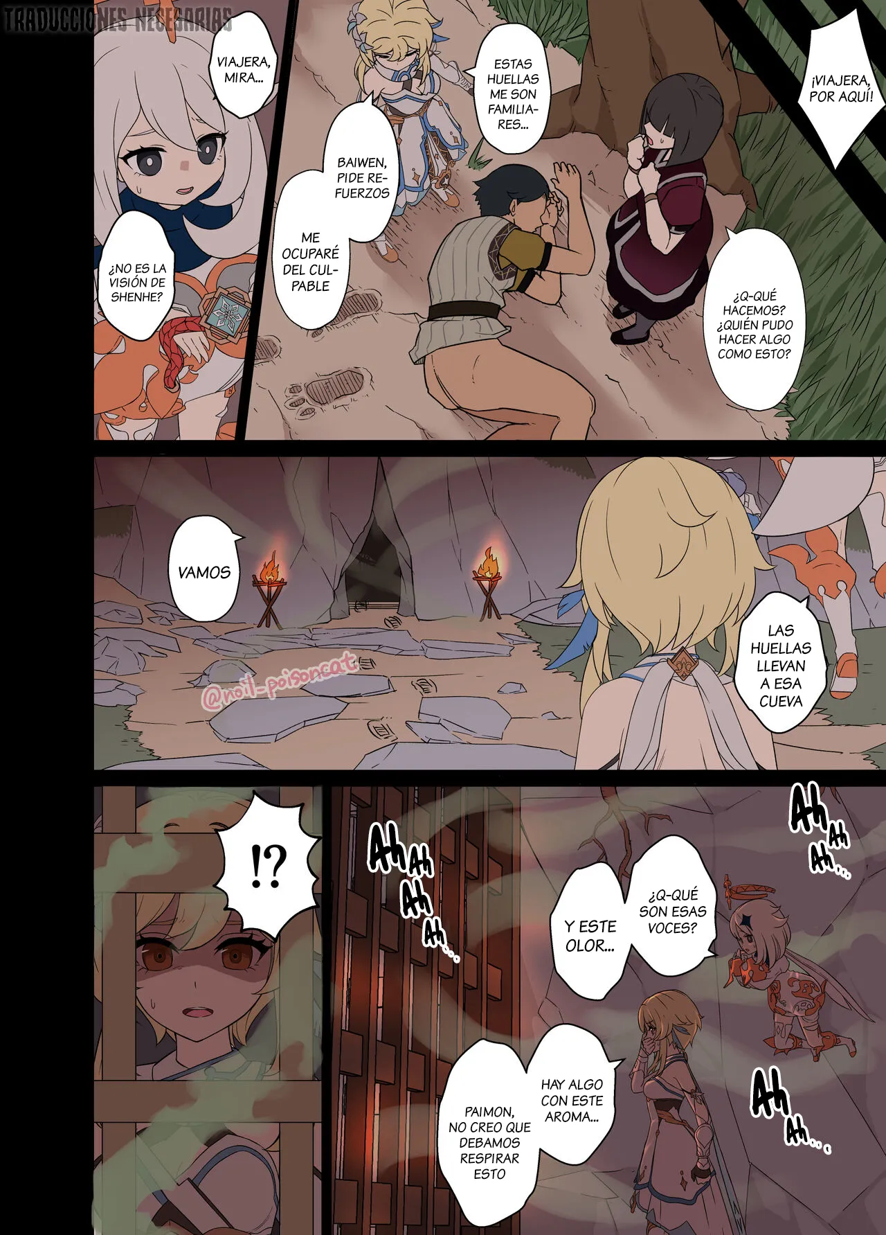 Deisui Shita Shenhe ni Warui Koto o Suru Hanashi - Haciéndole cosas malas a Shenhe borracha page 9 full