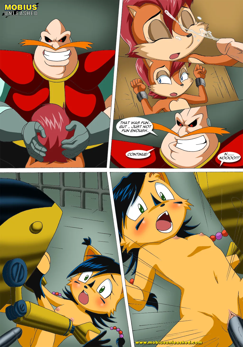 Mobius Unleashed: Caught by the Tail page 11 full