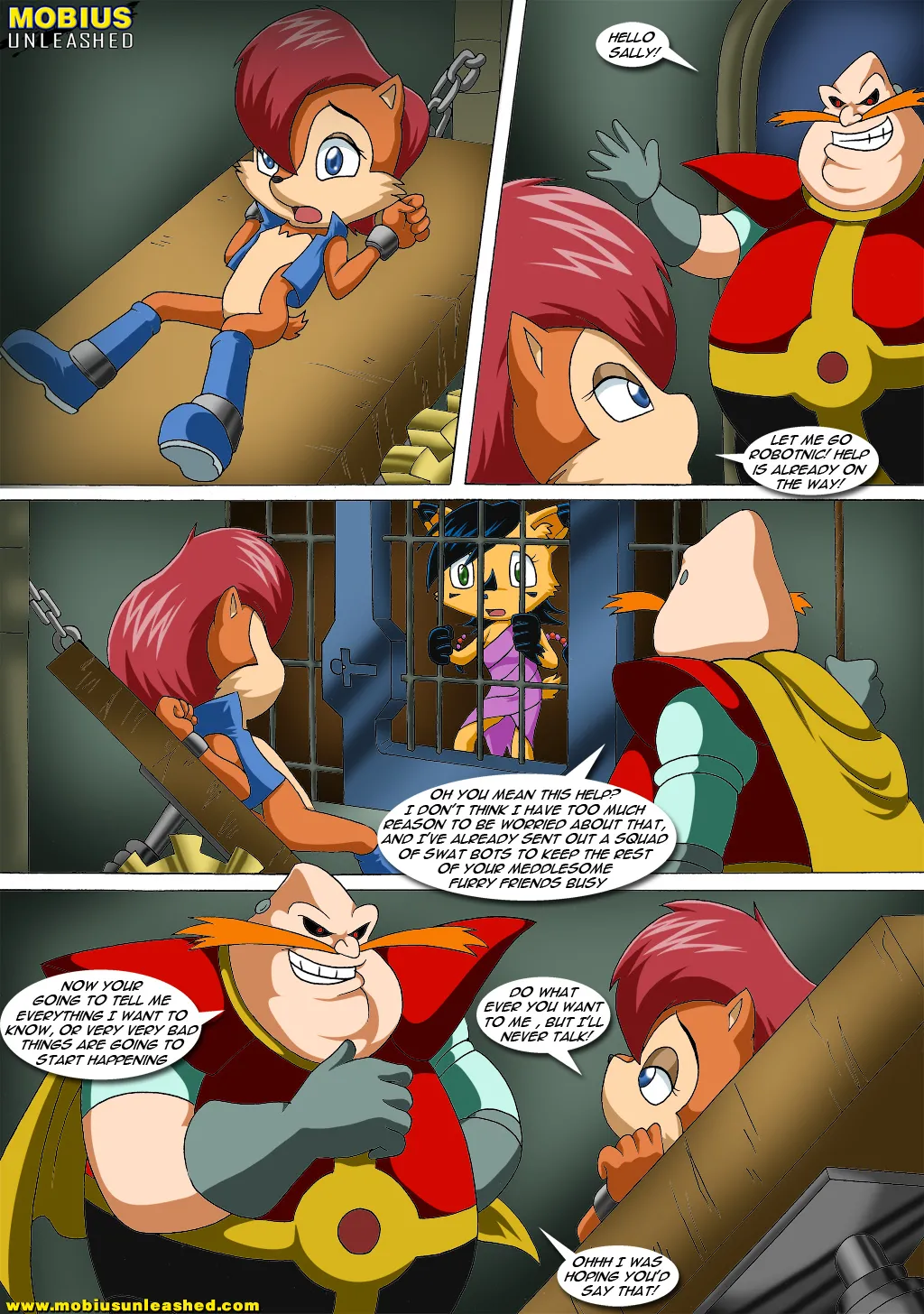 Mobius Unleashed: Caught by the Tail page 5 full