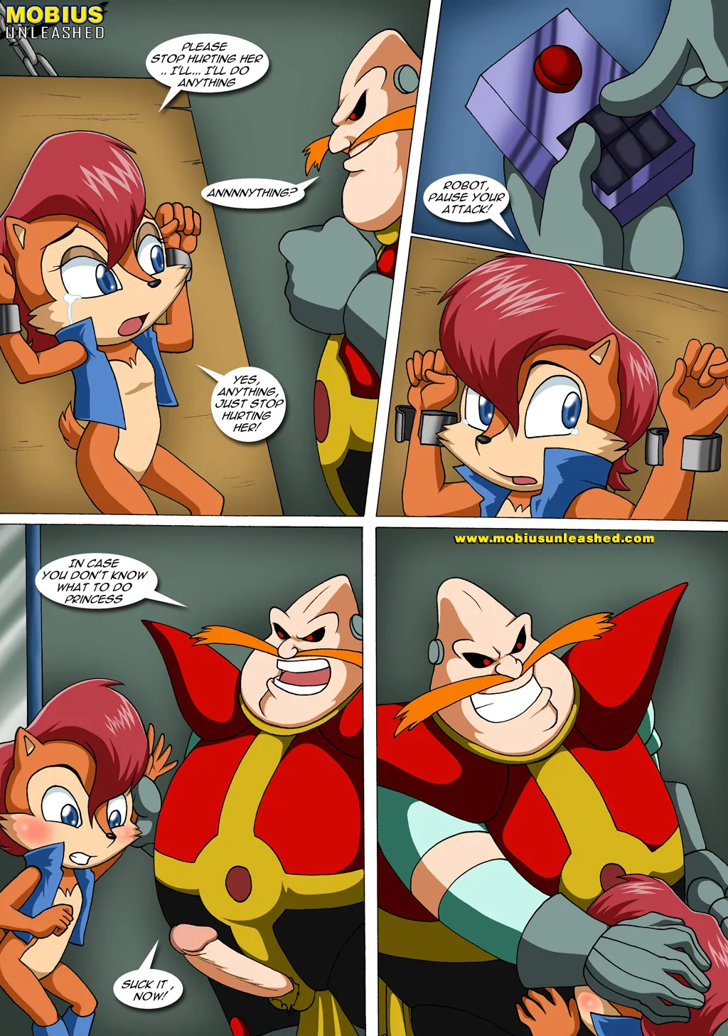 Mobius Unleashed: Caught by the Tail page 9 full