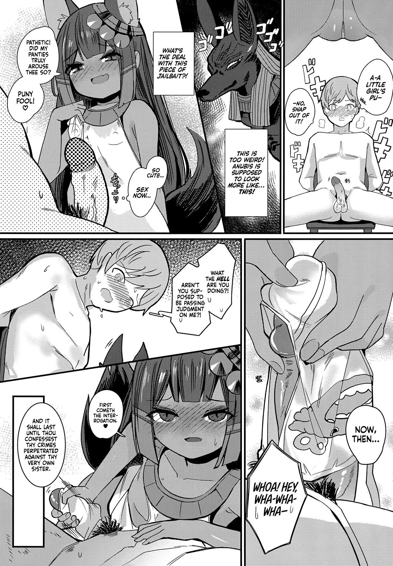 Anubis no Ero Shisha Shinpan | Anubis's Judgement Upon Perverted Souls page 9 full