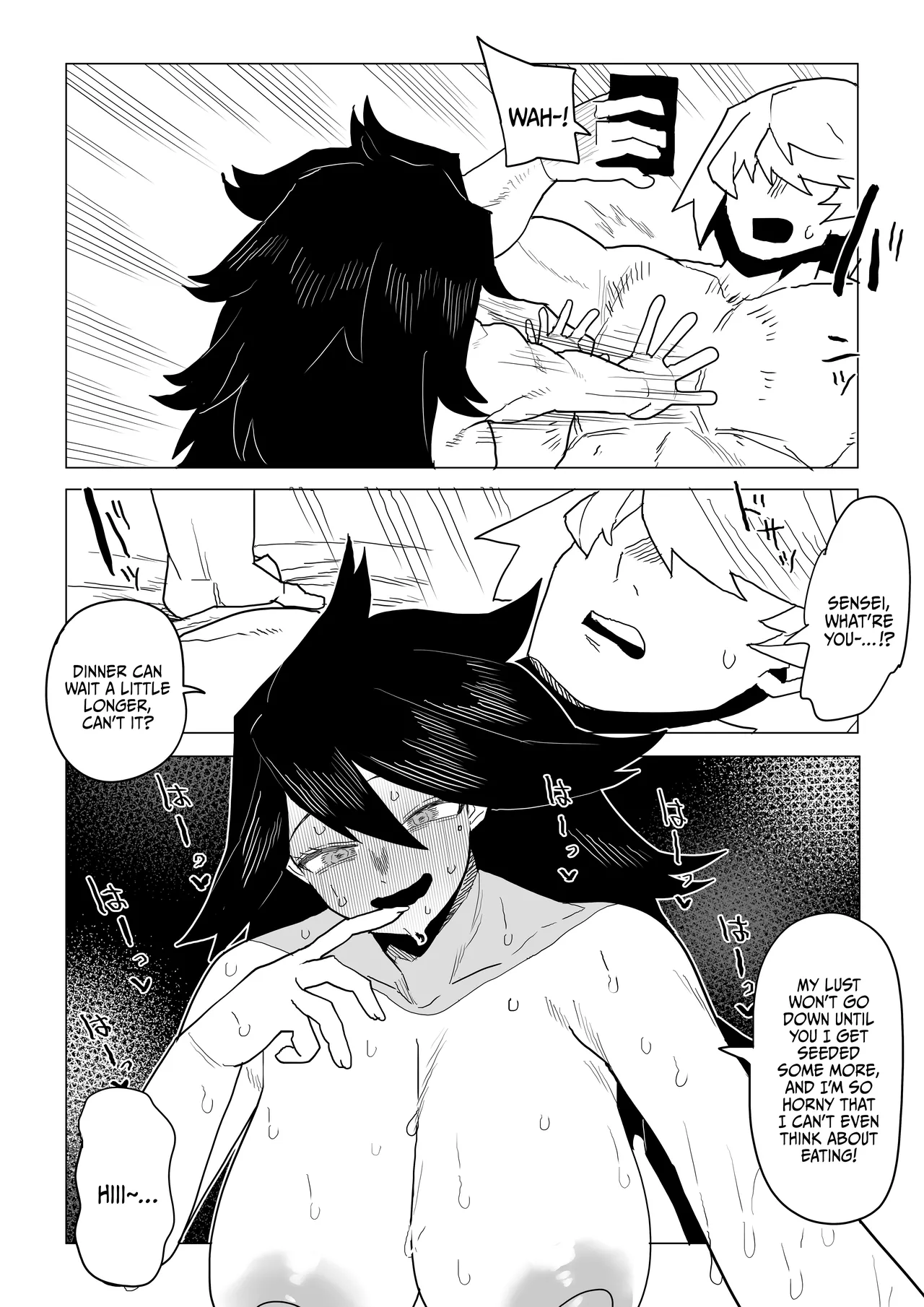 Teisou Gyakuten Mono Zoku Midnight no Baai  |  Inverted Morality Hero Academia ~ Midnight's Case Continued page 12 full