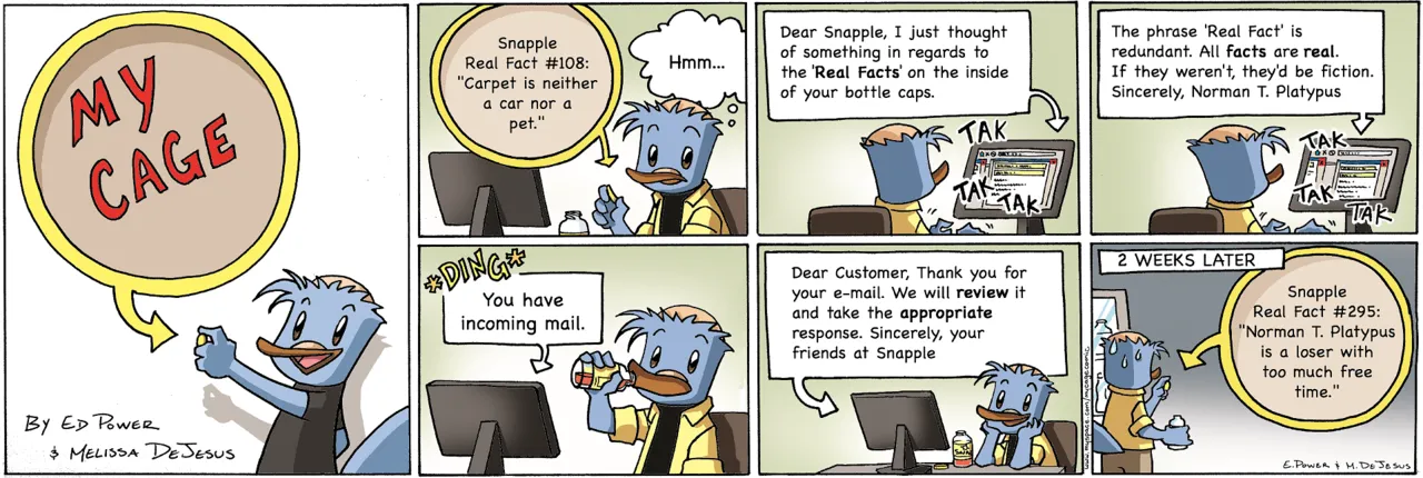 My Cage by Melissa DeJesus and Ed Power page 1 full