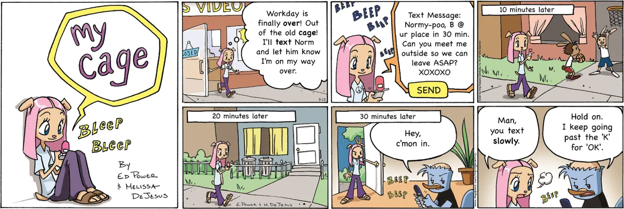 My Cage by Melissa DeJesus and Ed Power page 8 full