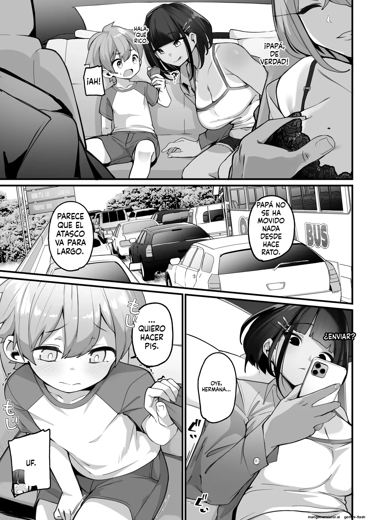 if Boku to Gasatsu na Onee no Seiyoku Shori Seikatsu ~Docchi no Ana ga Kimochi Ii no? Hen~ page 11 full