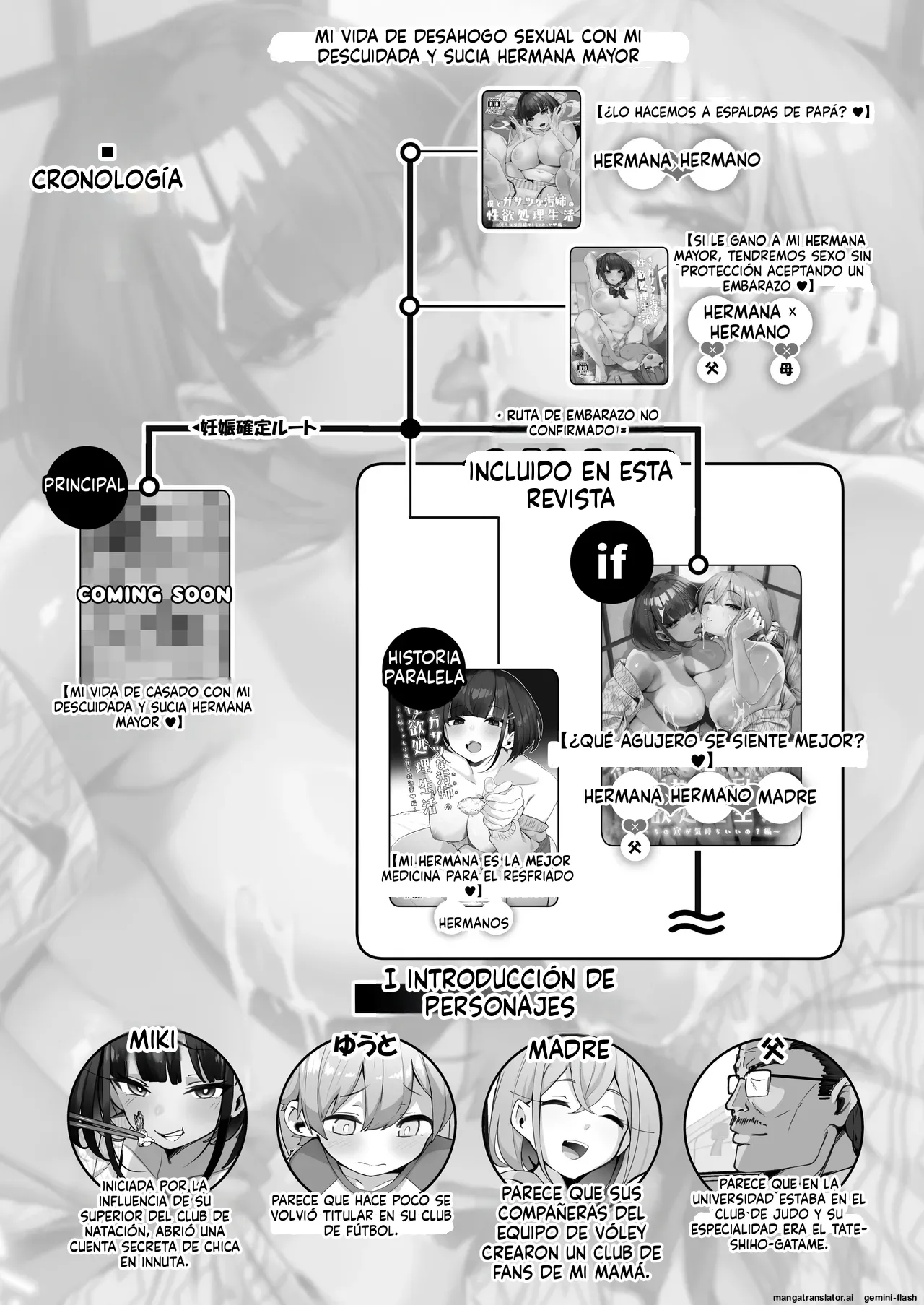 if Boku to Gasatsu na Onee no Seiyoku Shori Seikatsu ~Docchi no Ana ga Kimochi Ii no? Hen~ page 3 full