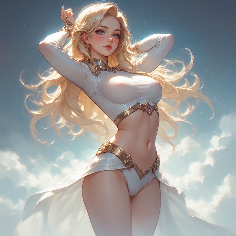 Angelic Supergirl page 2 full