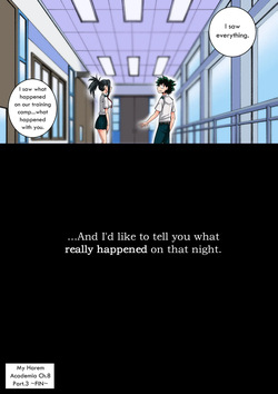 My Harem Academia Chapter 8 Part 3 Breaking into a broken heart