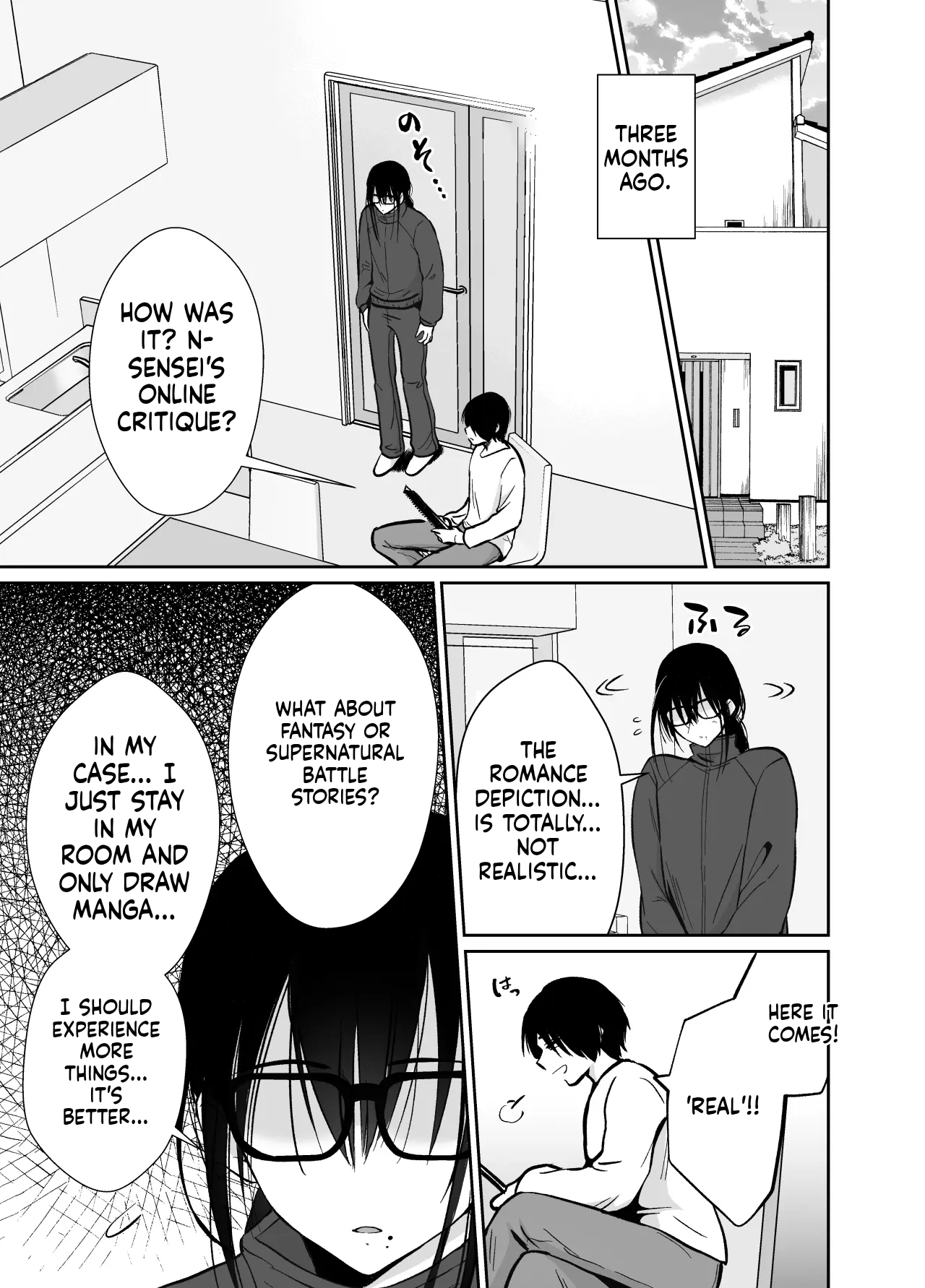 Fallen Women Share House: Rin-kun Edition ~The Story of Two Shy Aspiring Manga Artists Getting Deliciously Devoured by a Playboy~ page 8 full