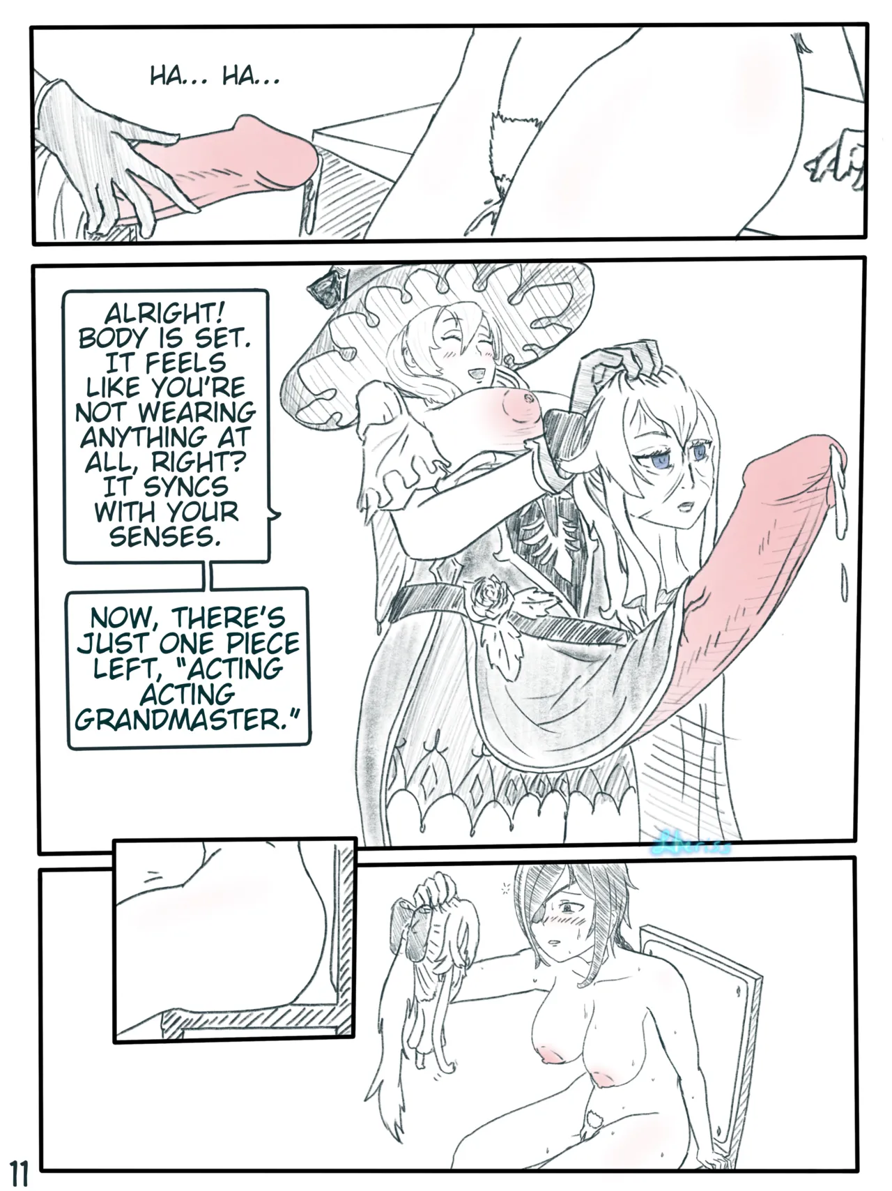 Acting Acting Grandmaster page 11 full