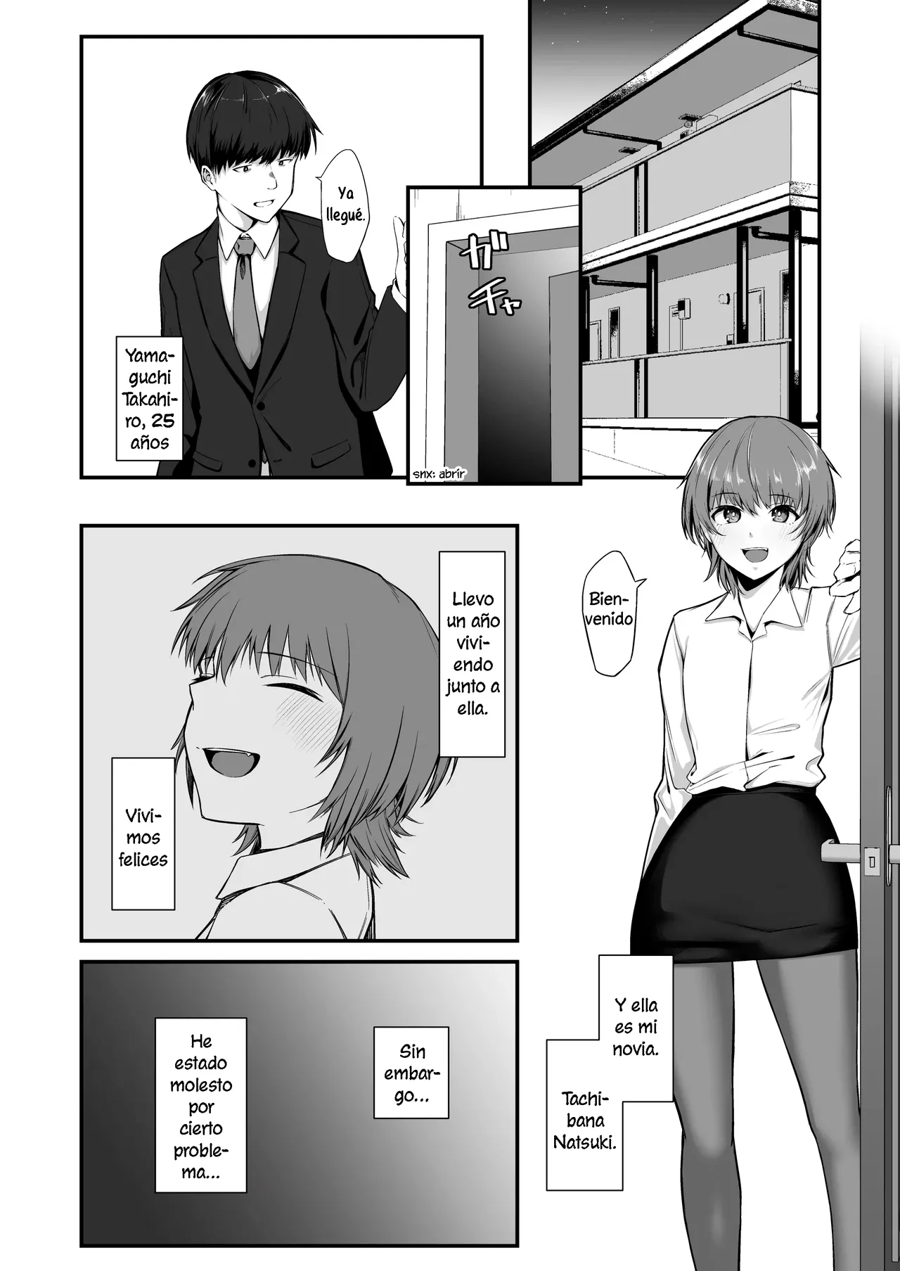 Ore no Shiranai Kanojo no Kao｜El Rostro Que Su Novio No Conoce page 3 full