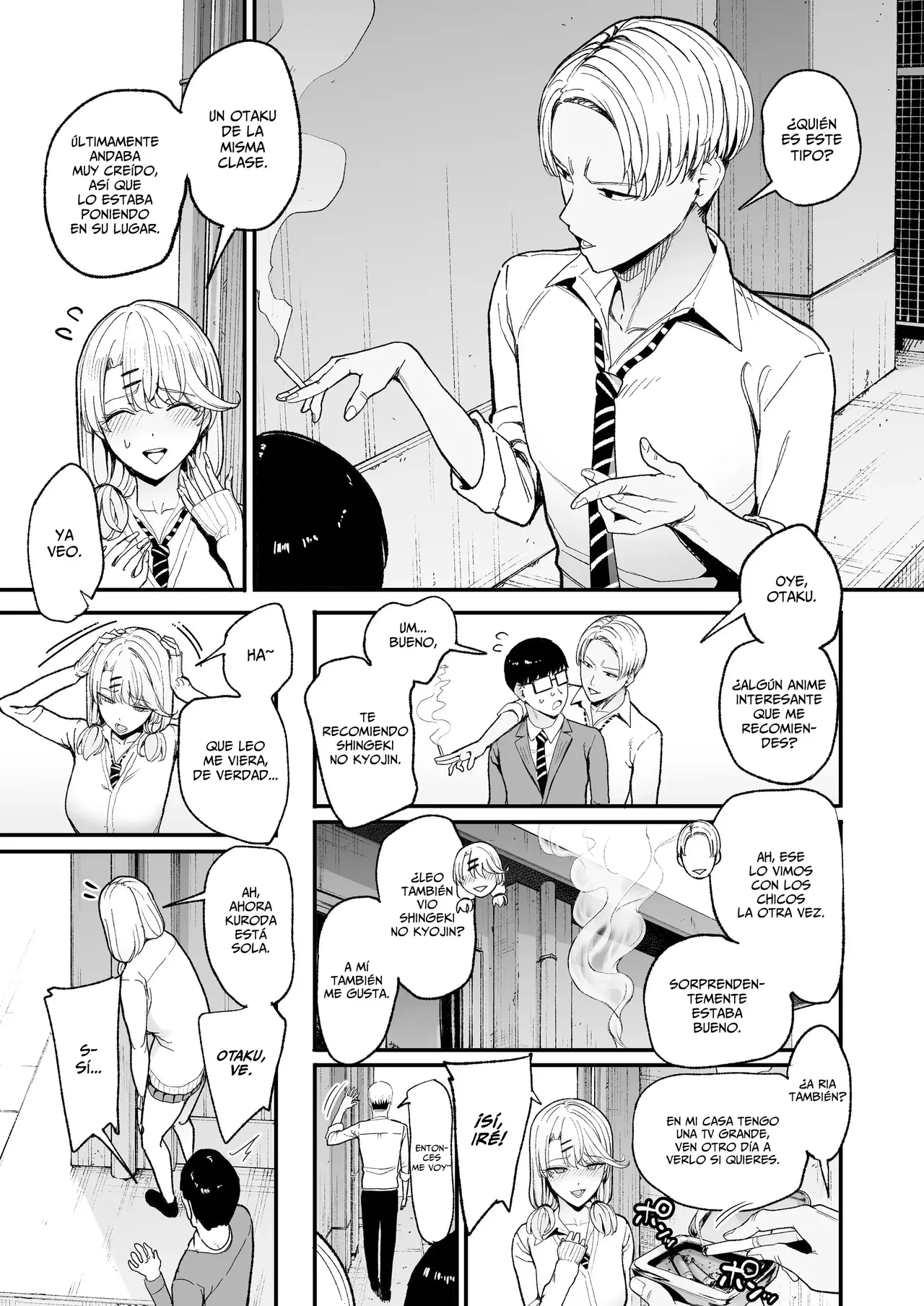 Iribitari Gal ni Manko Tsukawasete Morau Hanashi 5｜La Gyaru Que Pasa Tiempo Conmigo Me Deja Usar Su Vagina 5 page 8 full