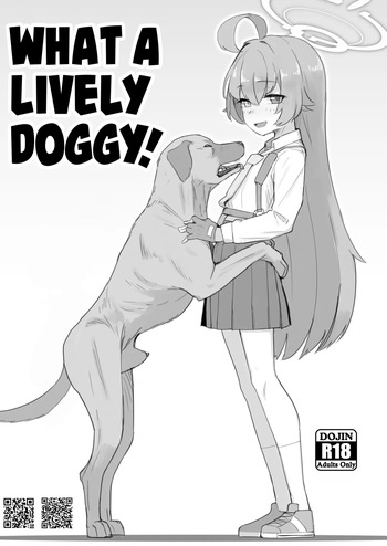 [The HORIZON (Tsurugi)] Genki na Wan-chan da ne! | What a Lively Doggy! (Blue Archive) [English] cover