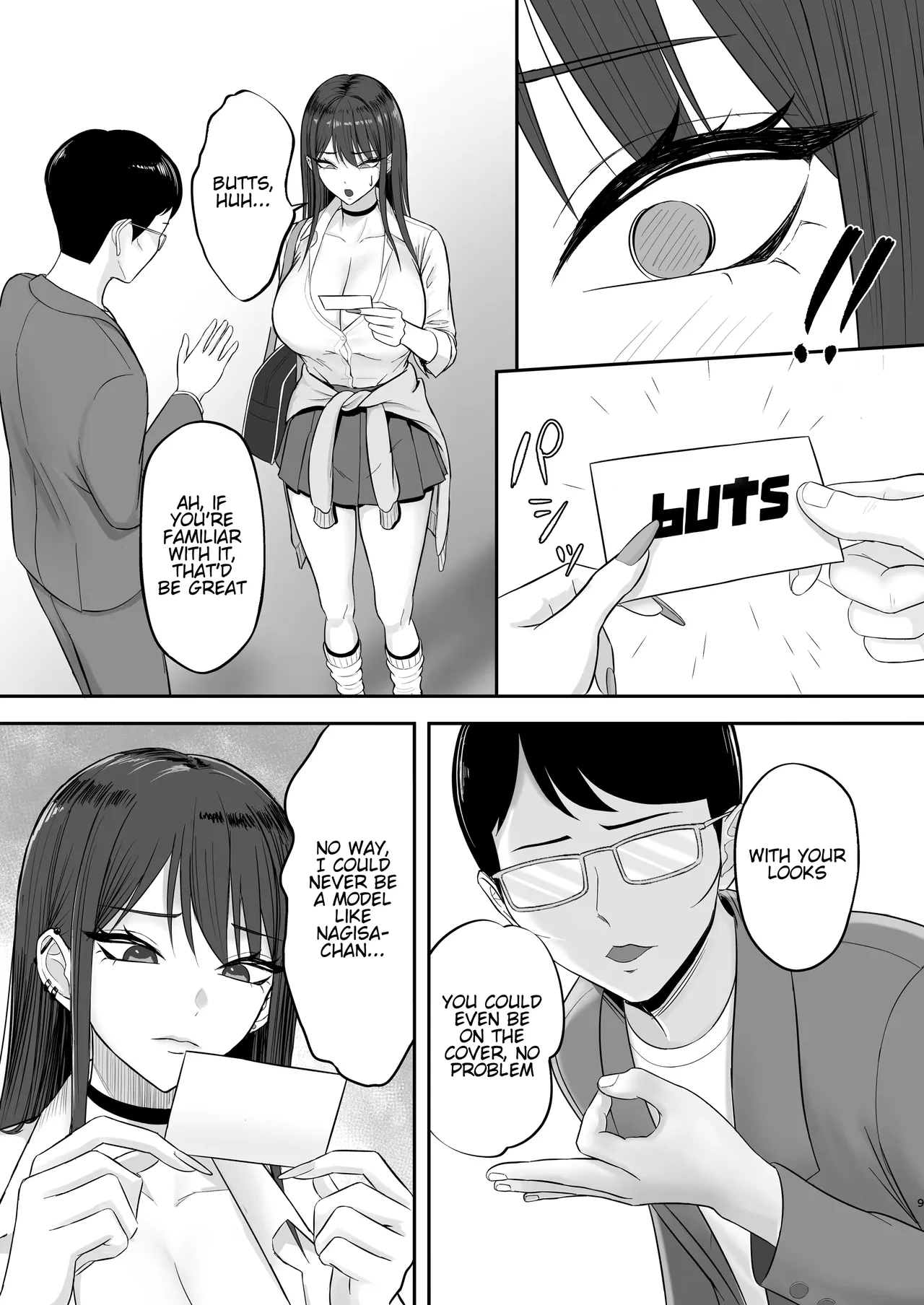 The result of joining the modeling agency I’ve always admired... | Akogare no moderu jimusho ni haitta kekka... page 8 full