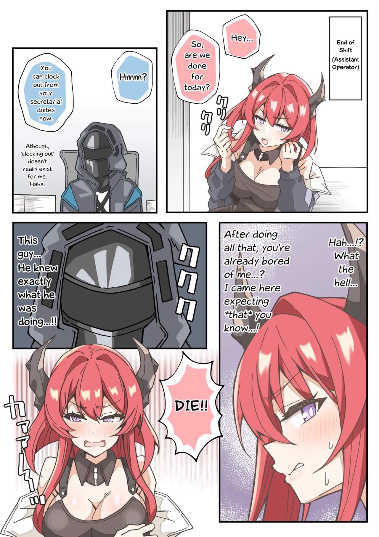 The Mysterious Ice Cream Woman page 1 full