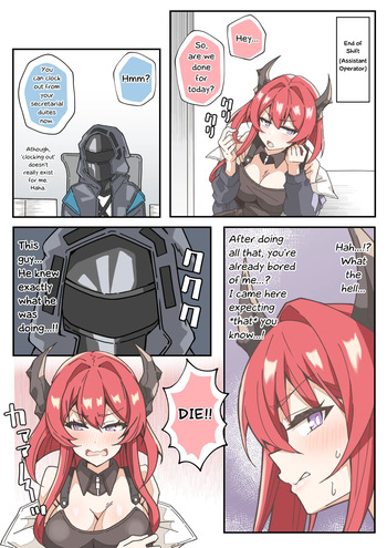 [Buta Yarou] The Mysterious Ice Cream Woman (Arknights) [English] [RagsSgar_Translations] cover
