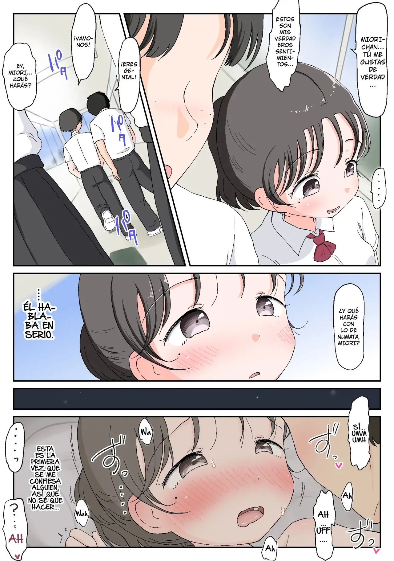Oyako Honmono Seikyouiku 4 ~Hajimete no Hotel, Anal, Kareshi, Ninshin~｜Educación Sexual Práctica Entre Padre e Hija 4 ~El Primer Hotel del Amor, Sexo Anal, Un Novio y Un Embarazo~ page 3 full