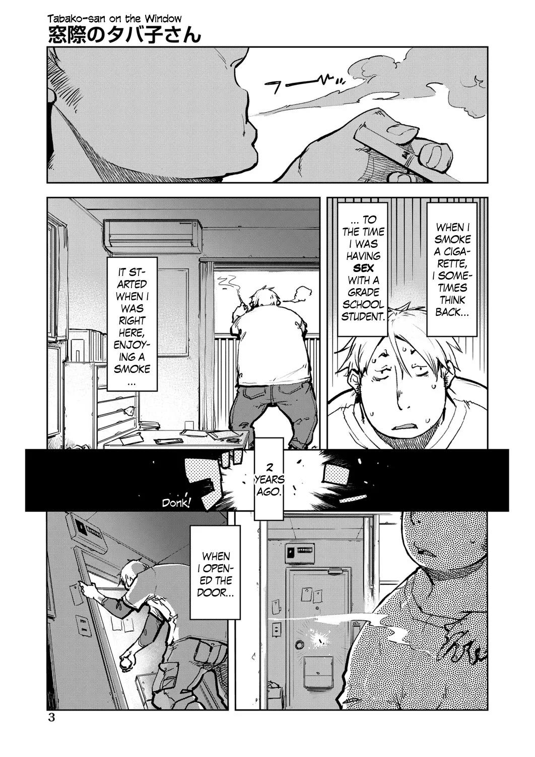 Madogiwa no Tabako-san | Tabako-san on the window page 4 full