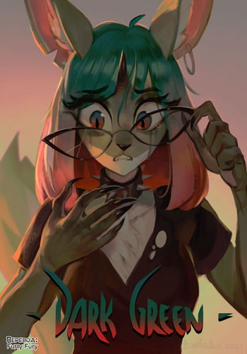 [Bonifasko] Dark Green | Тёмно-зелёный [Russian] [Furry Fury] [Ongoing] cover