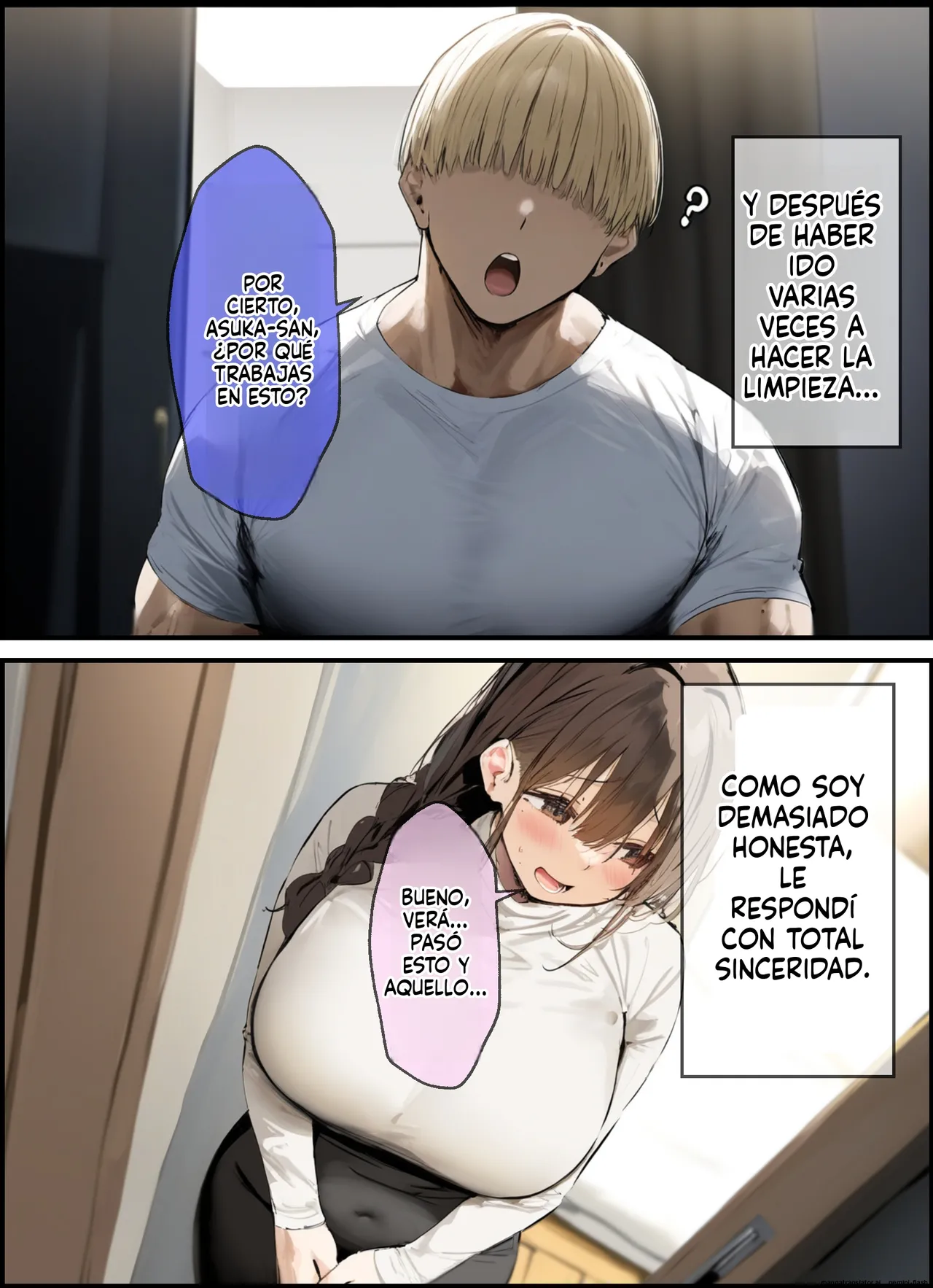 Kinpatsu charaotoko ni netora reta boku no kyonyuu seiso tsuma  MTL page 2 full
