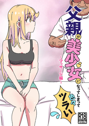 (C105) [NEDALAND (根田啓史)] 父親が美少女になってしまって色々ツラい〜マッサージ編〜 [DL版] cover