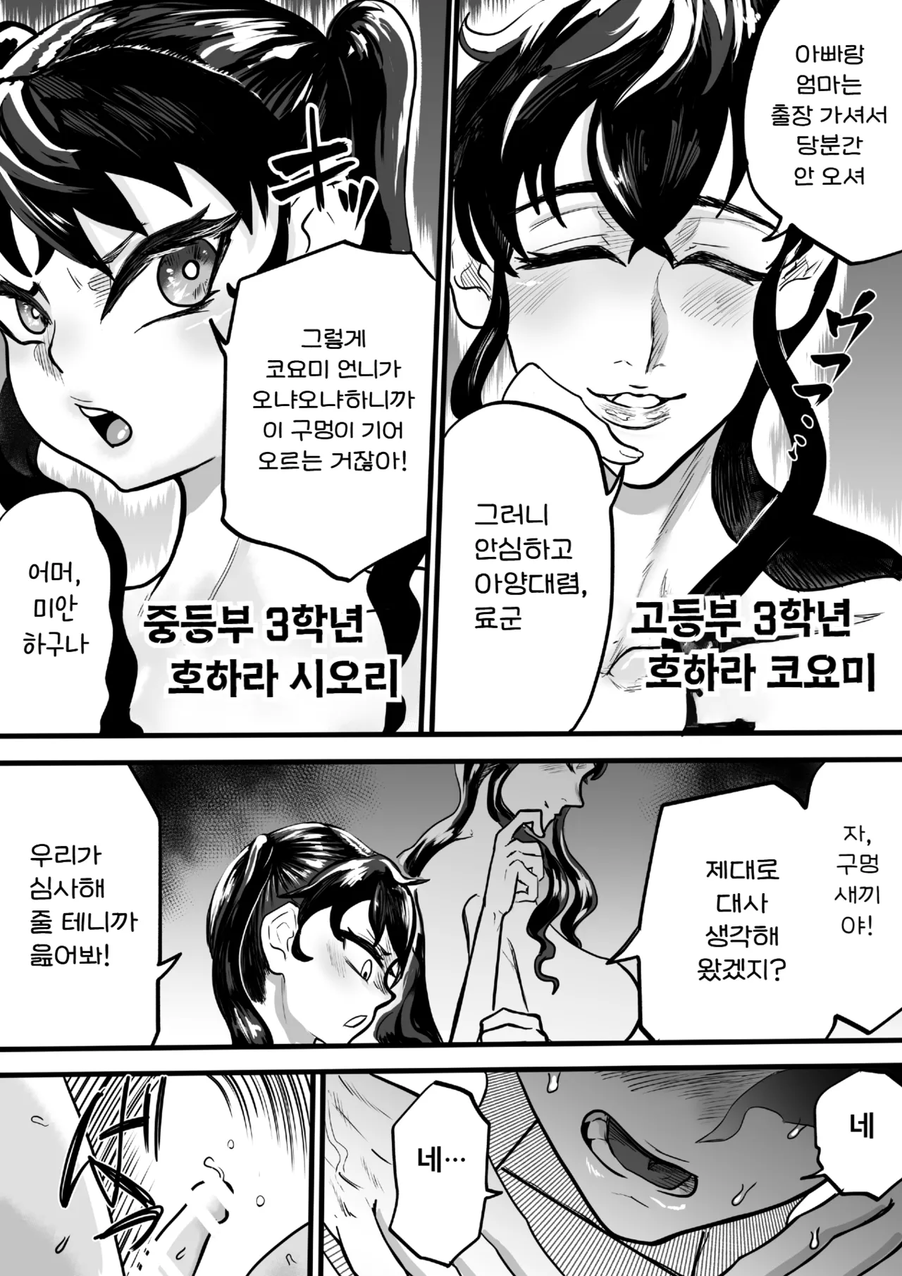 Futari wa Futanari Boku to Ane to Imouto no Himitsu no Kankei  | 두 사람은 후타나리 나와 누나와 여동생의 비밀스런 관계 page 6 full