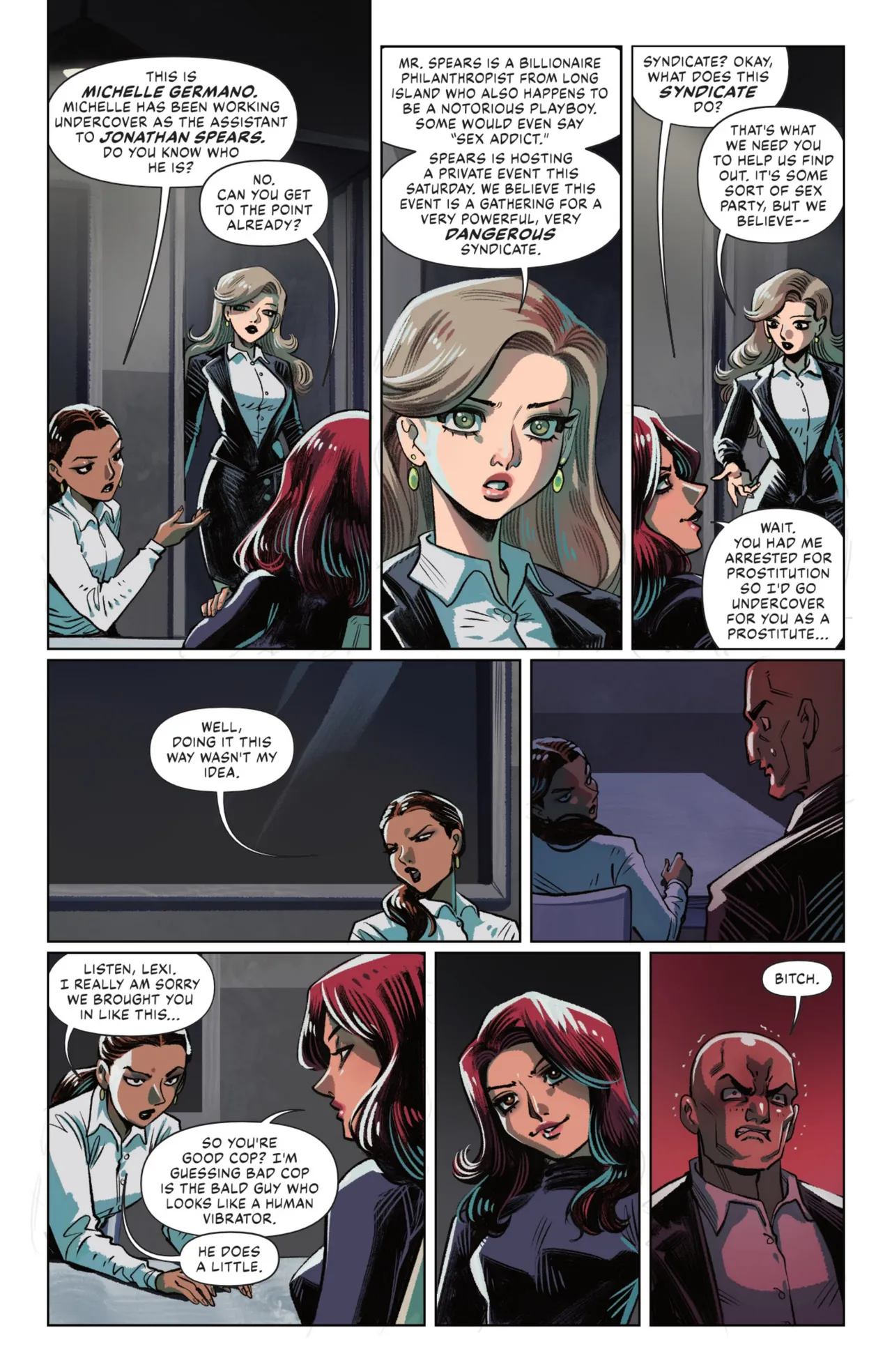 The Escort 1 page 12 full