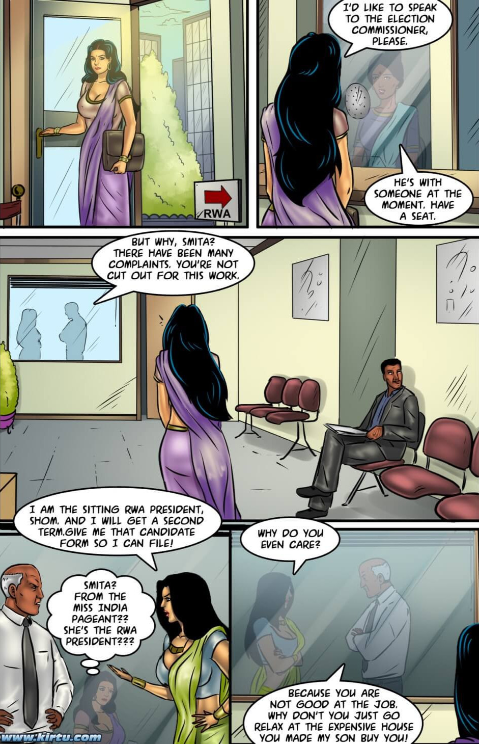 Savita Bhabhi Episode 63 The Candidate Running For President page 12 full