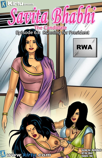 Savita Bhabhi Episode 63 The Candidate Running For President (English) cover