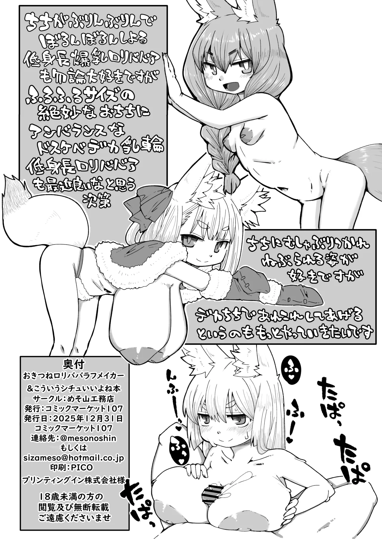おきつねロリババフメイカー＆こういうシチュいいよね本 page 12 full