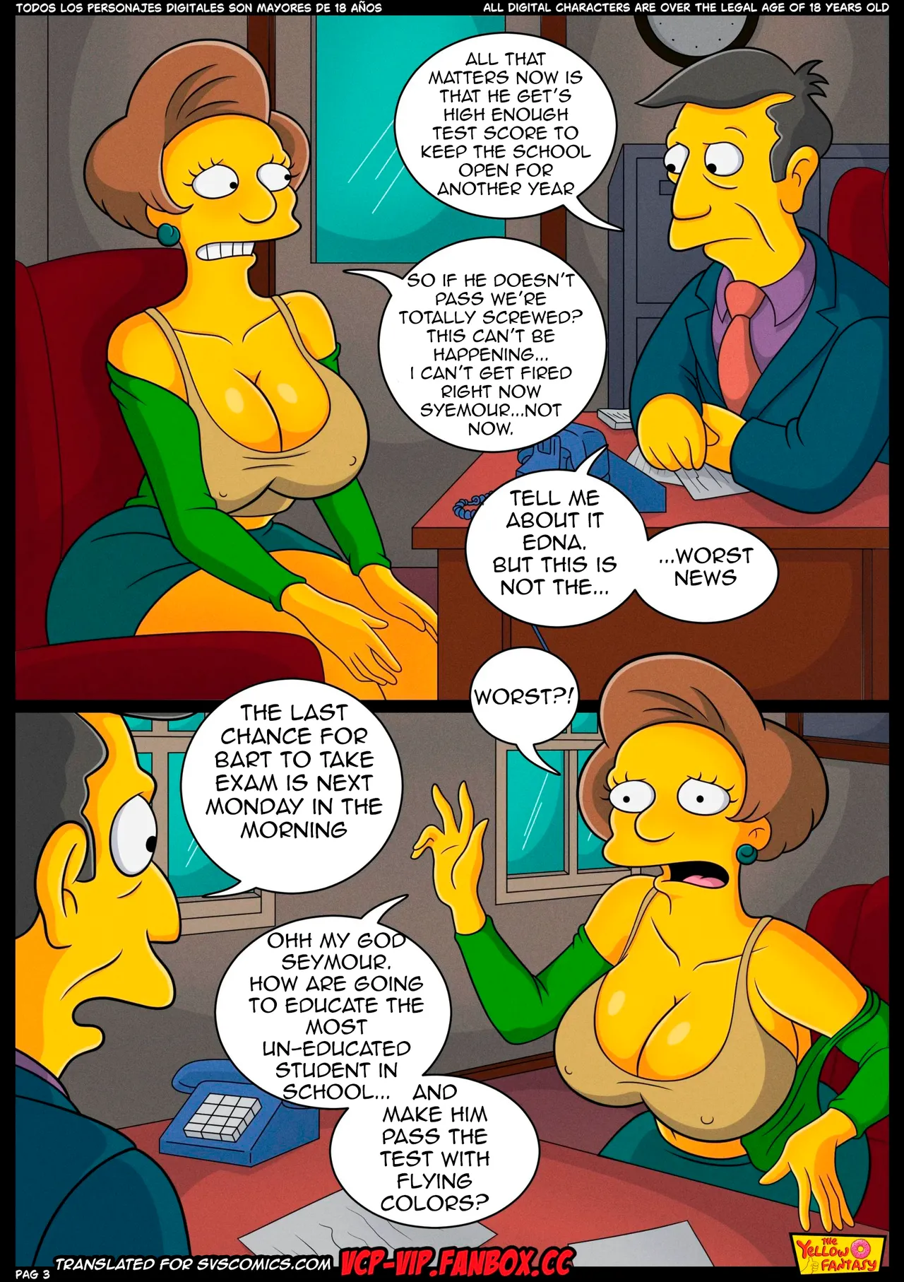 The Yellow Fantasy: El Examen page 4 full