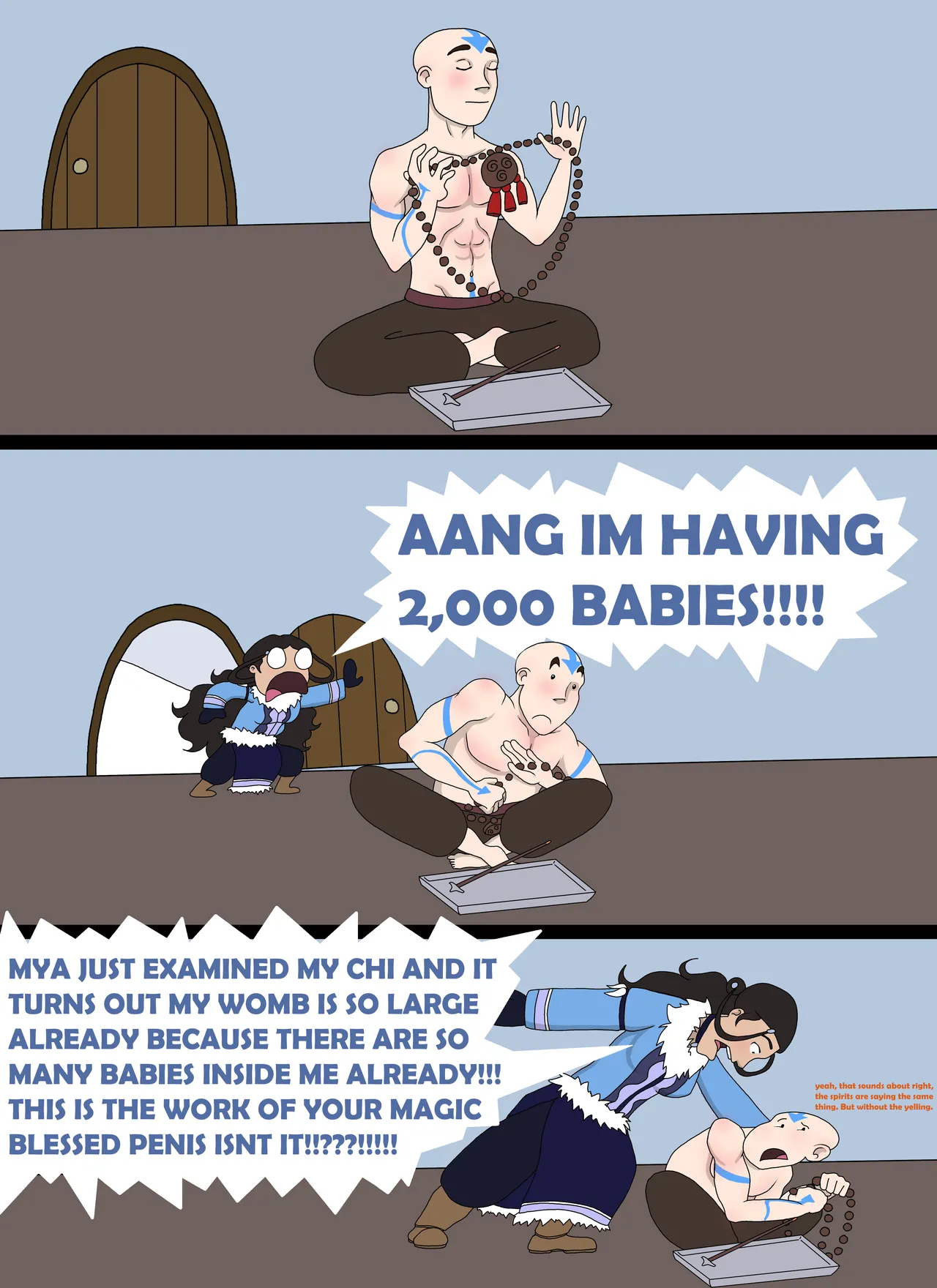 Kataang Pregnancy Comic page 5 full