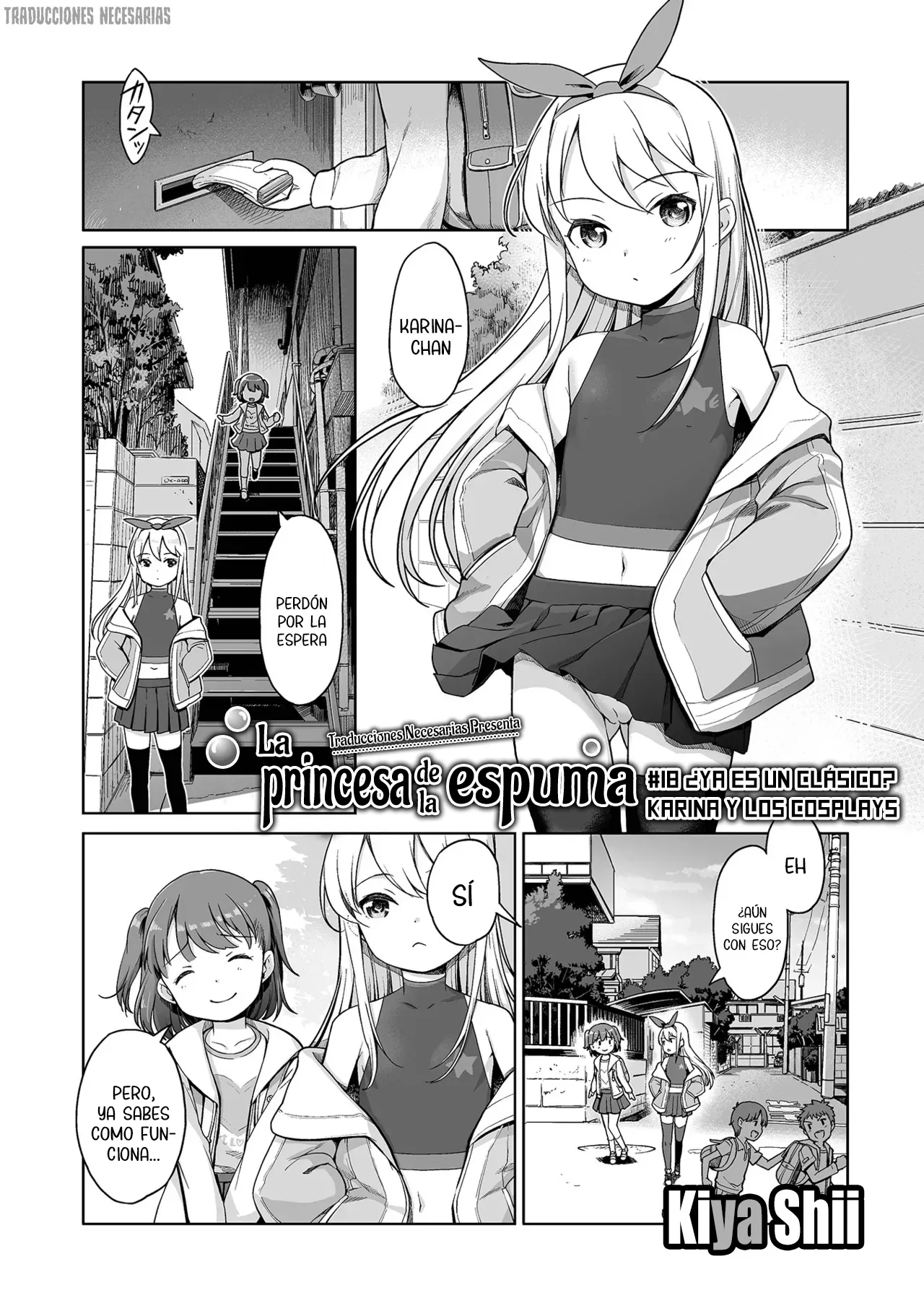 Awa no Ohime-sama #18 Imasara Teiban？Karina to Cosplay Soap -  La princesa de la espuma #18 ¿Ya es un clásico？Karina y los Cosplays page 1 full