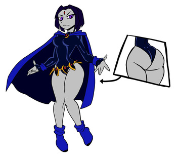 [Furious] Raven (Teen Titans) cover