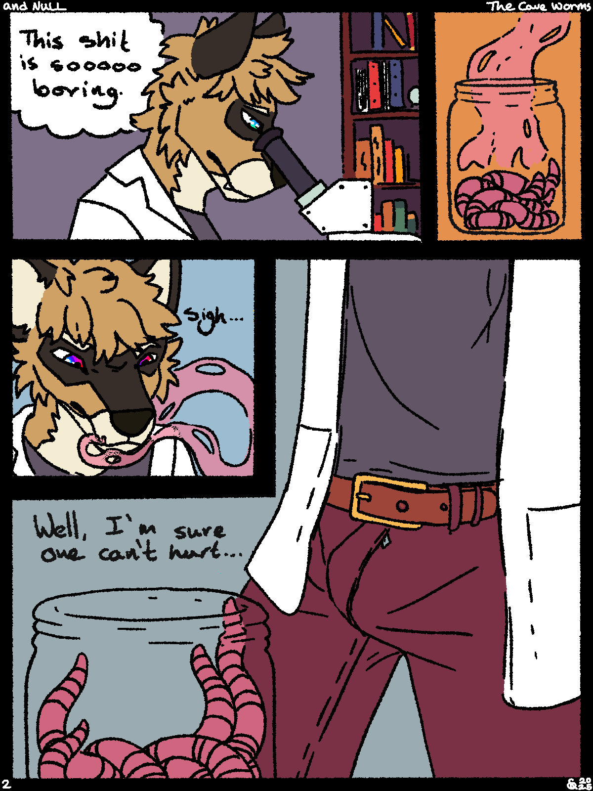 The Cave Worm page 2 full
