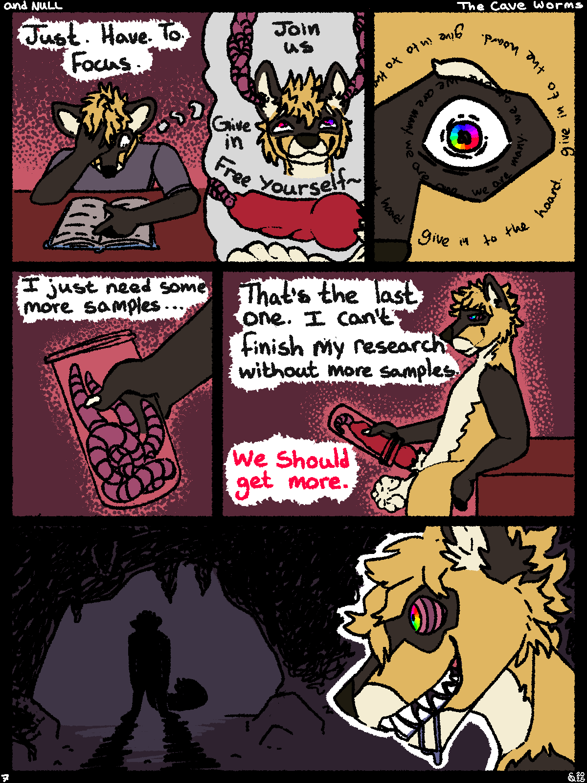 The Cave Worm page 7 full