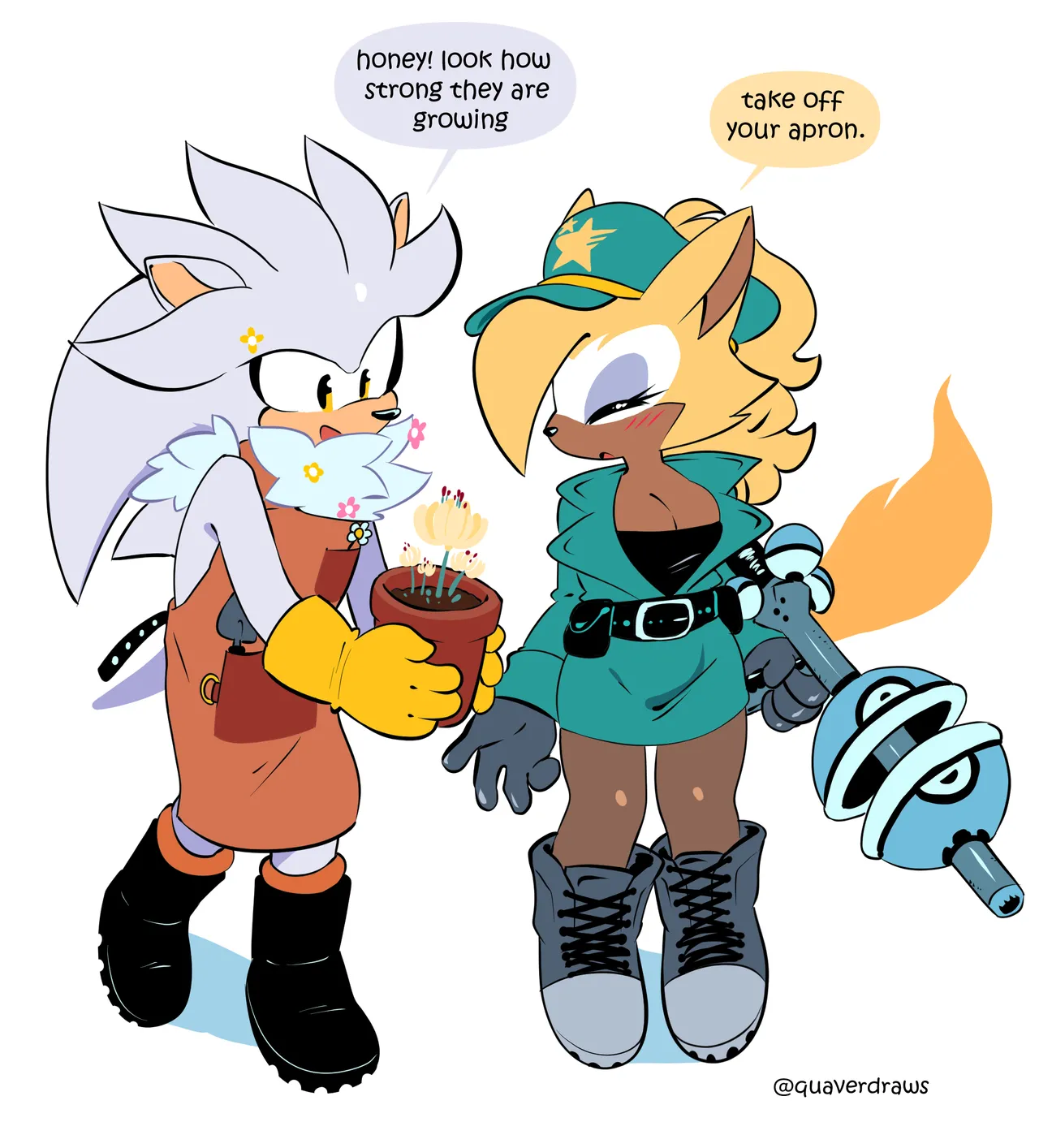 Silver x Whisper page 1 full